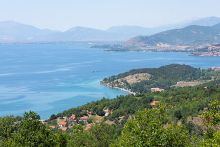 Côte du lac d'Ohrid