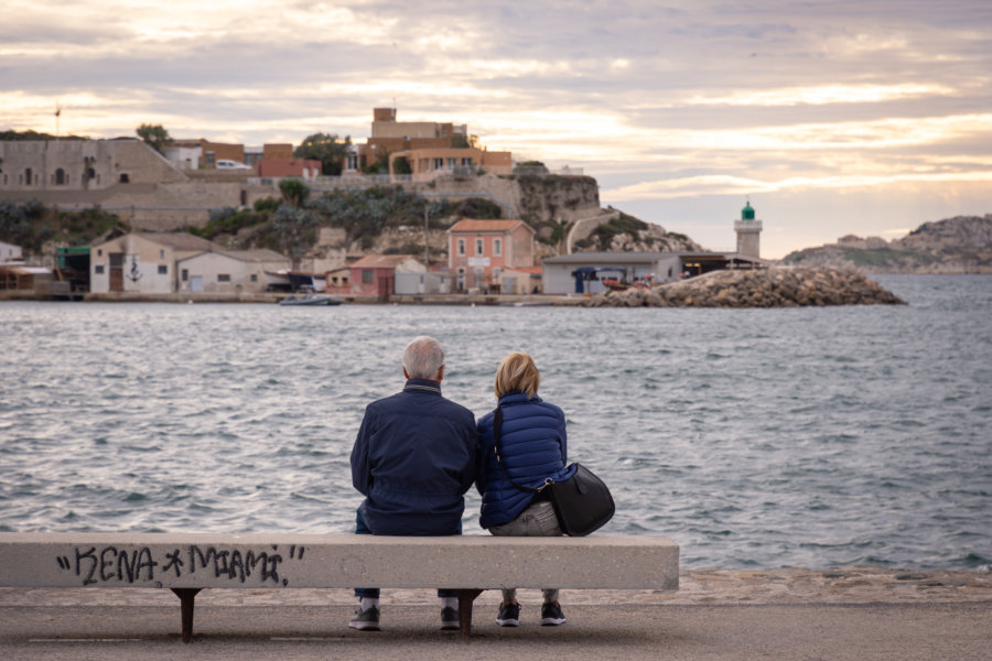 Coucher de soleil à Marseille