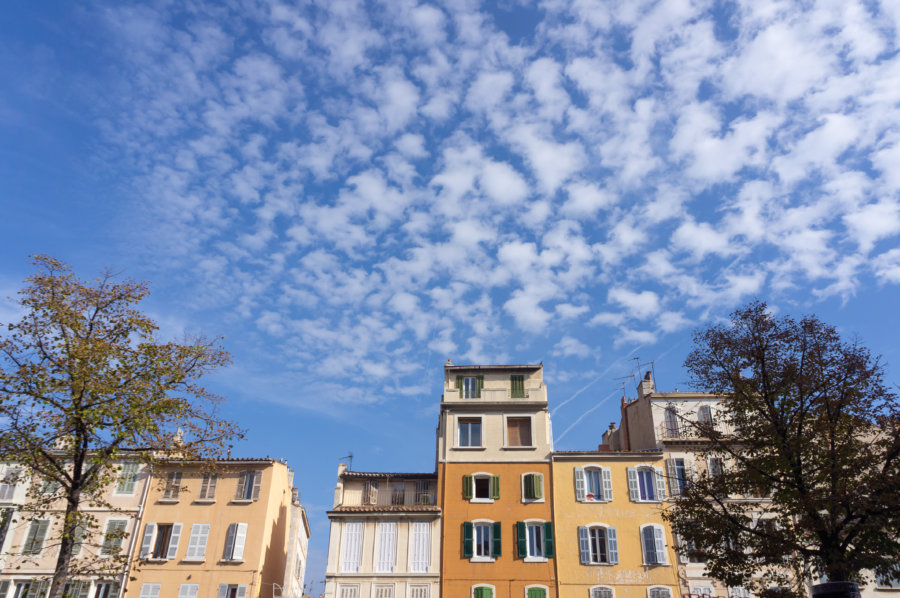 Façades à La Plaine, Marseille