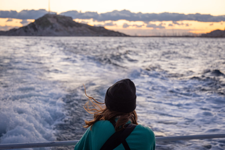 Ferry entre Marseille et les îles du Frioul