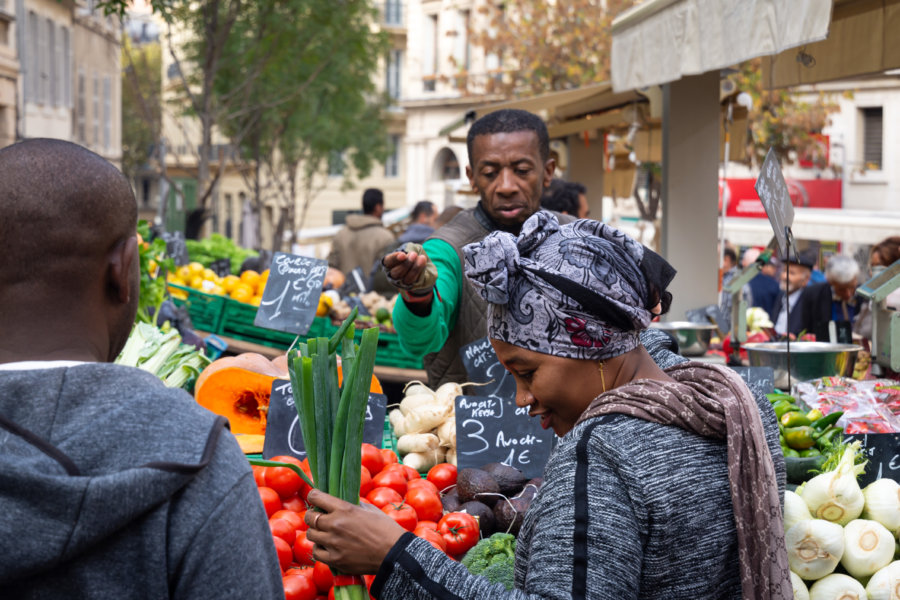 Marché des capucins à Noailles, Marseille