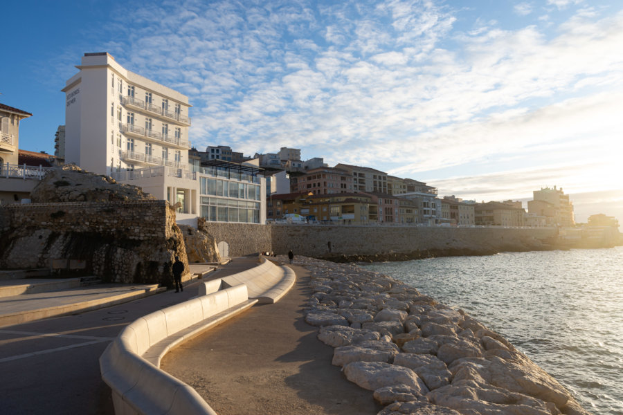 Plage des Catalans à Marseille