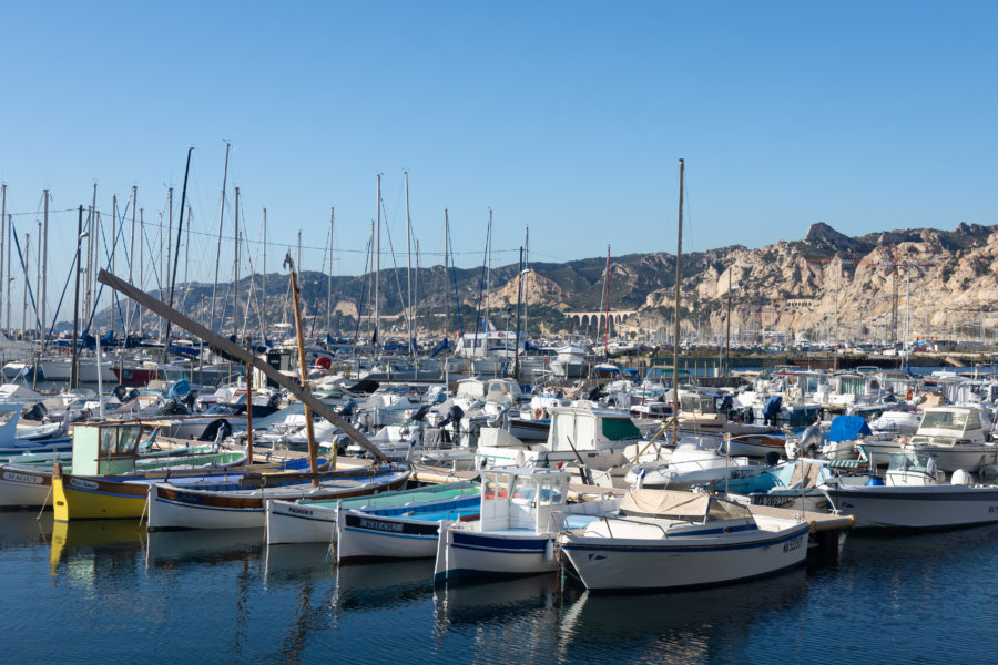 Port de l'Estaque à Marseille