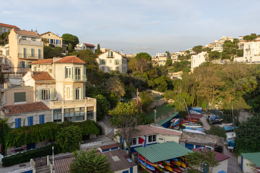 Quartier d'Endoume à Marseille