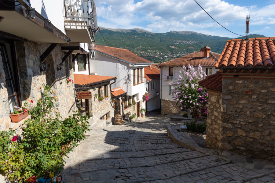 Petite rue calme à Ohrid