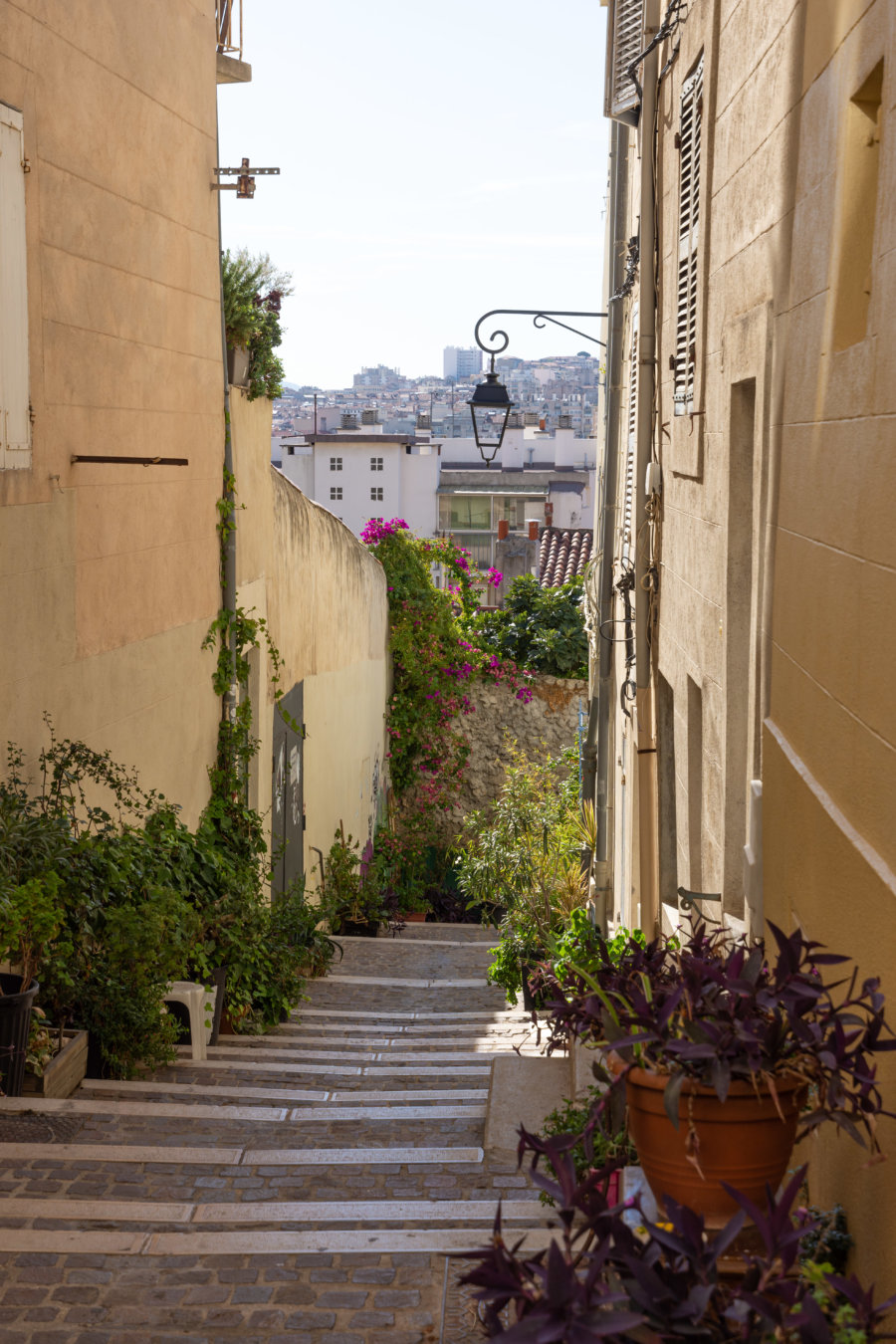 Ruelle du panier à Marseille