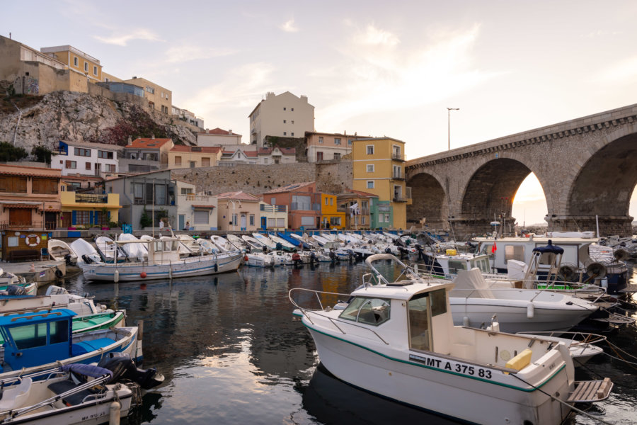 Vallon des Auffes à Marseille