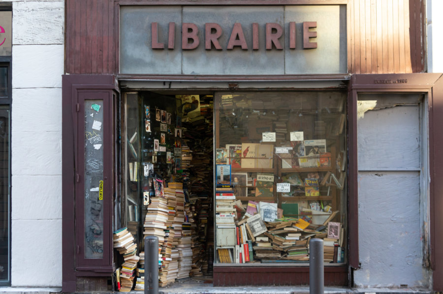 Vieille librairie à Marseille