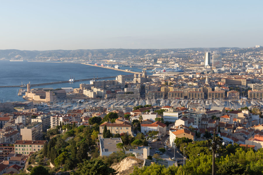 Vue panoramique sur Marseille