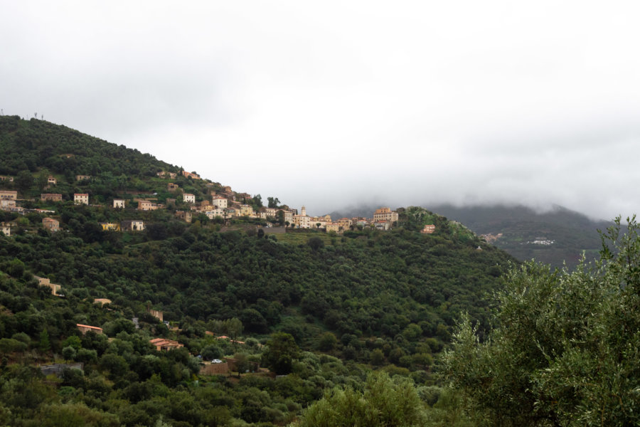 Village de Belgodère en Haute-Corse