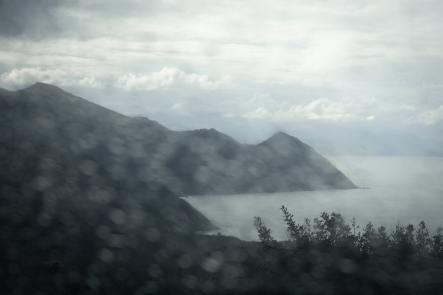 Cap Corse à l'automne : de la pluie !