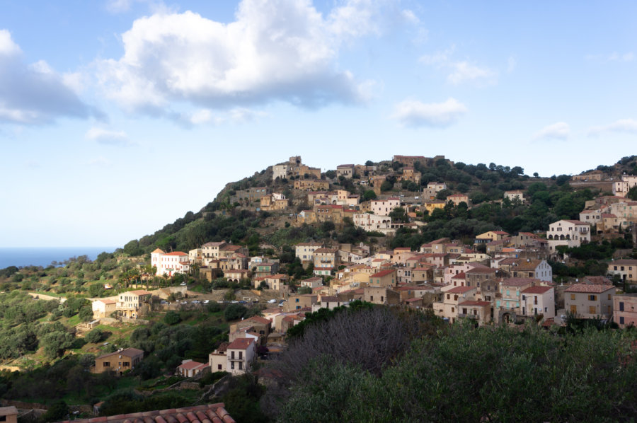 Village de Corbara, Balagne, Corse