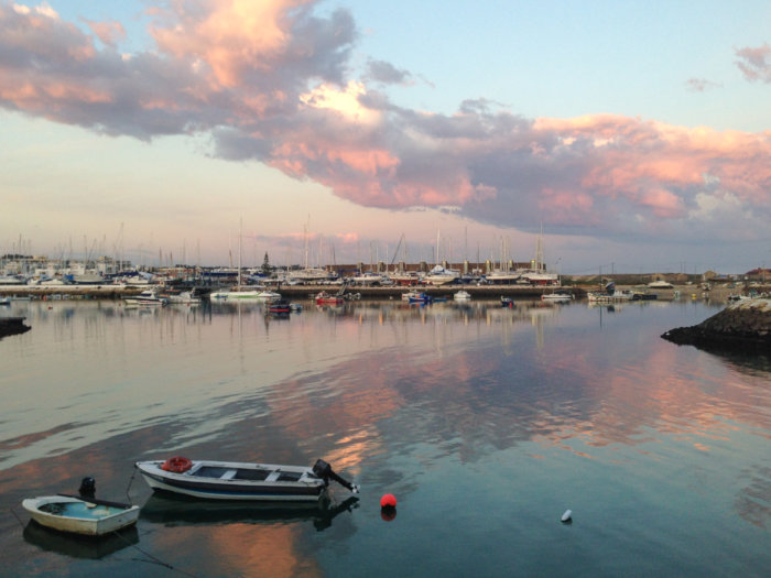 Coucher de soleil en Algarve