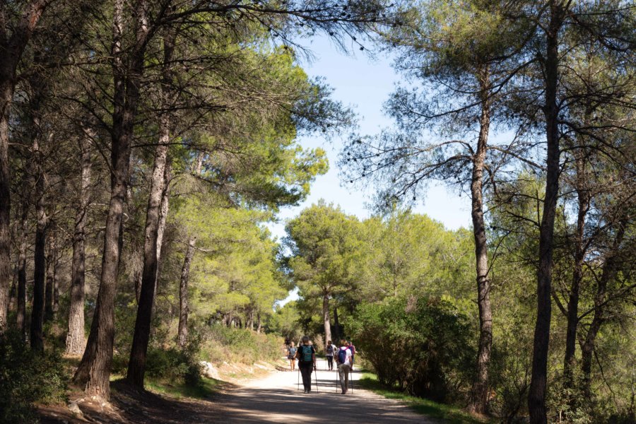 Entrée dans le parc national des Calanques