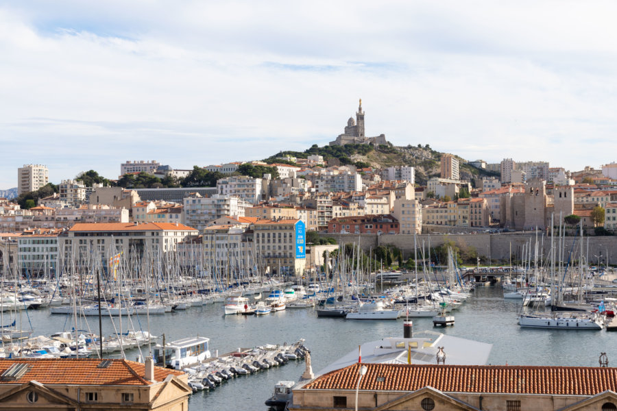 Plus belle vue à Marseille : esplanade de la Tourette