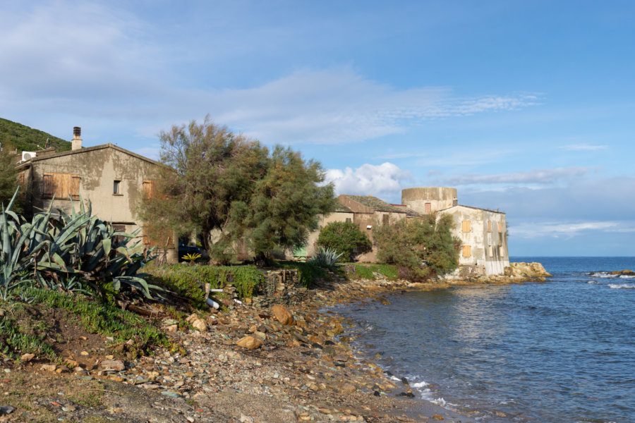 Plage de Tollare en Haute-Corse