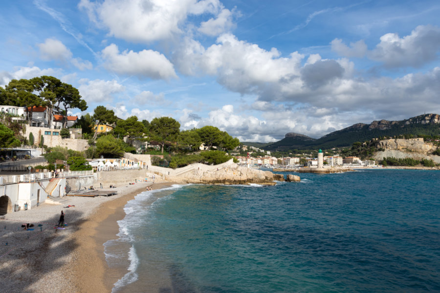 Plage à Cassis