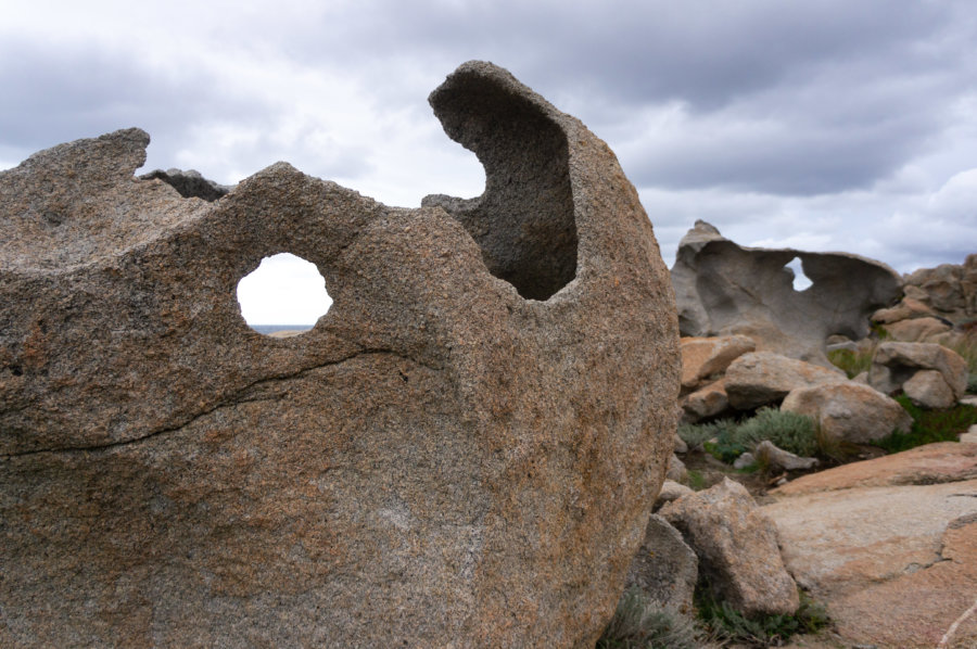 Rochers à la Pointe de Spano, Corse