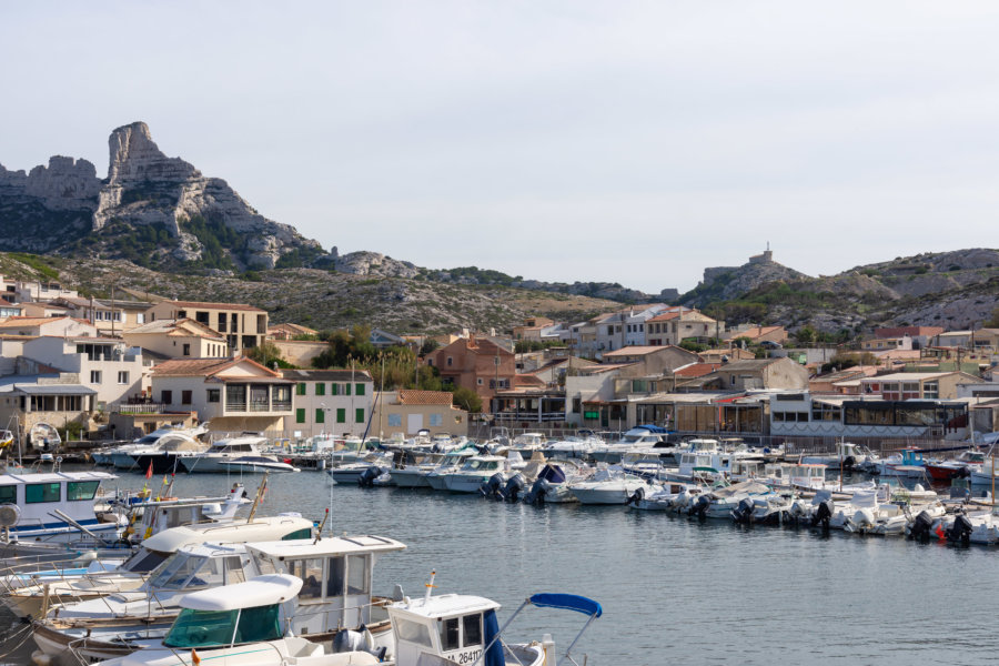 Quartier Les Goudes à Marseille