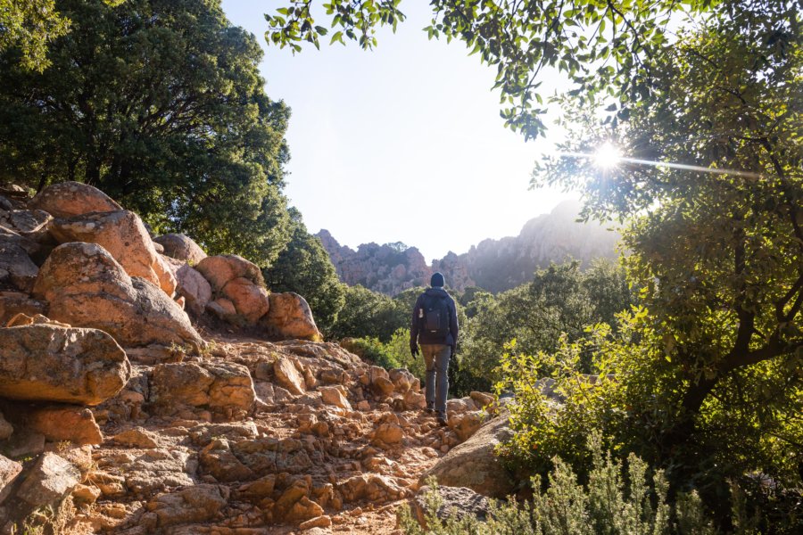 Randonnée dans les calanques de Piana, Corse