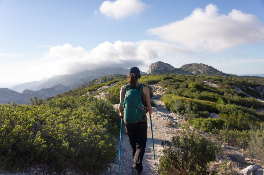 Randonnée dans les Calanques : crête de Morgiou