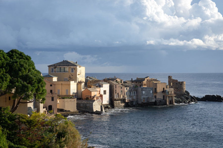 Village d'Erbalunga en Haute-Corse