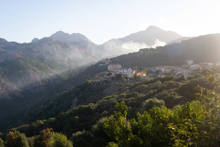 Village de Piana en Corse