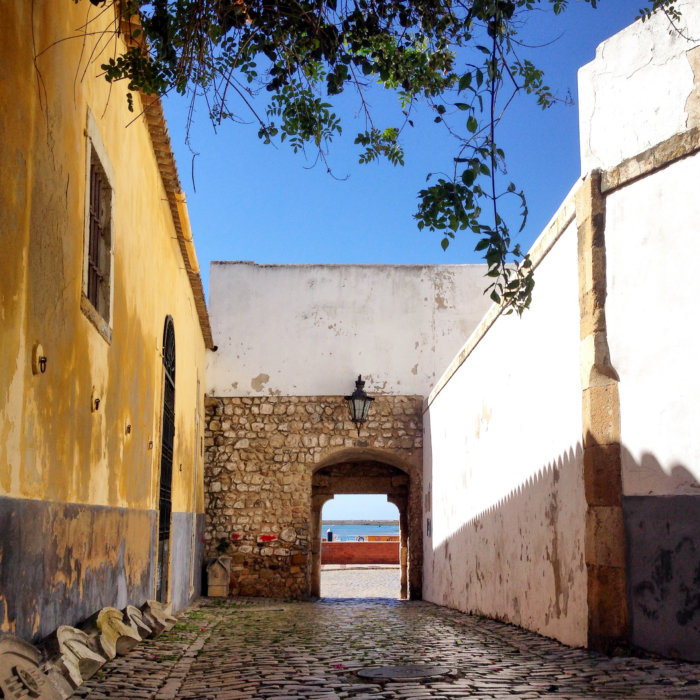 Ville de Faro en Algarve