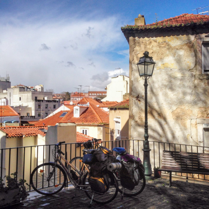 Voyage à vélo à Lisbonne