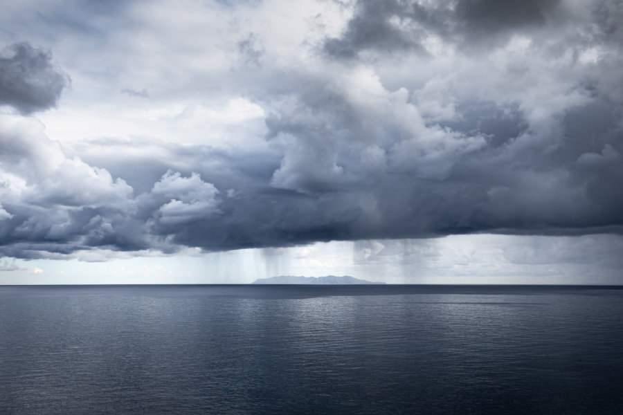 Orage sur le Cap Corse