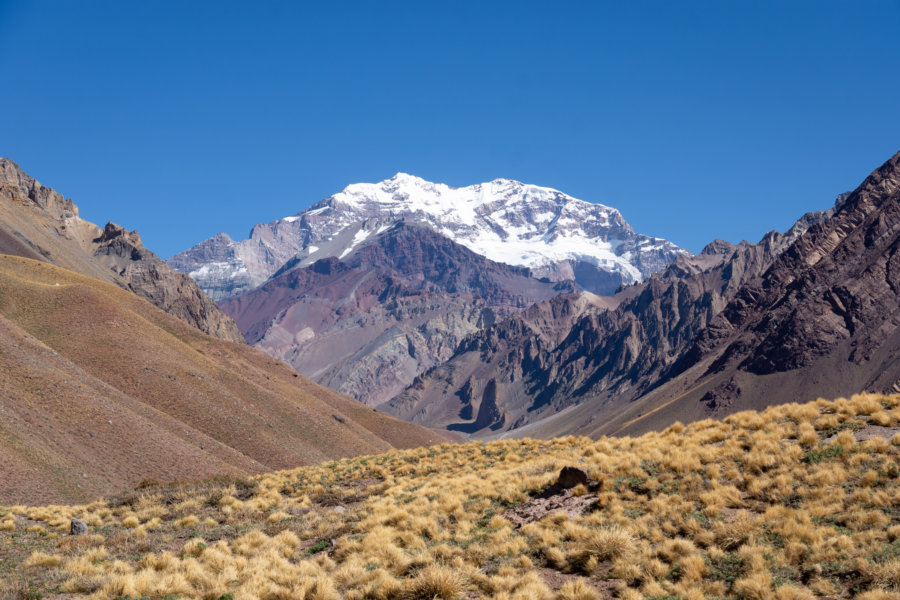 Montagne Aconcagua en Argentine