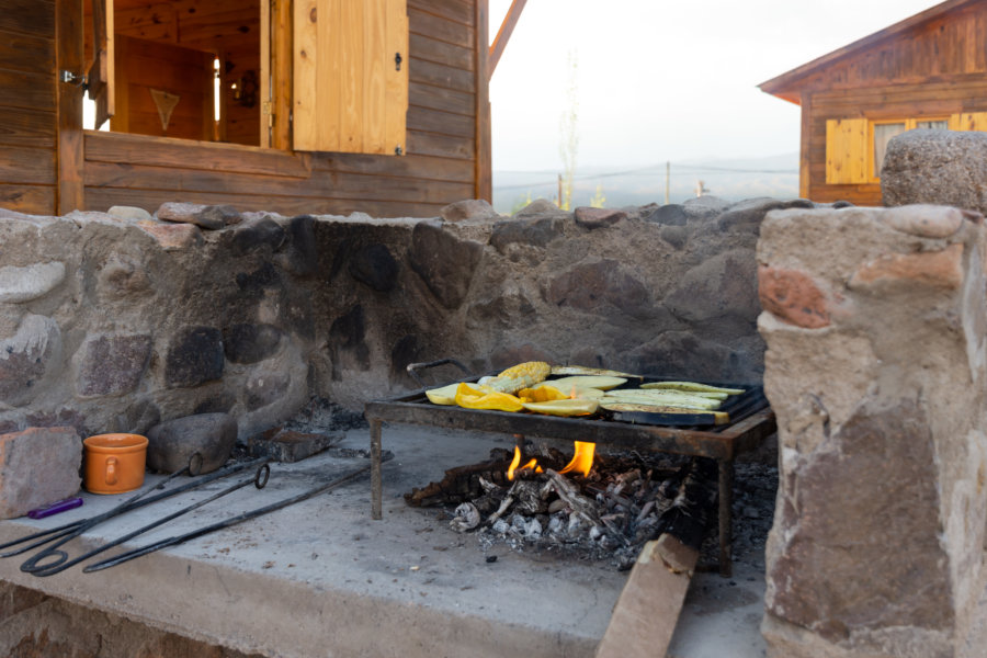 Barbecue et cabane : les vacances à l'argentine