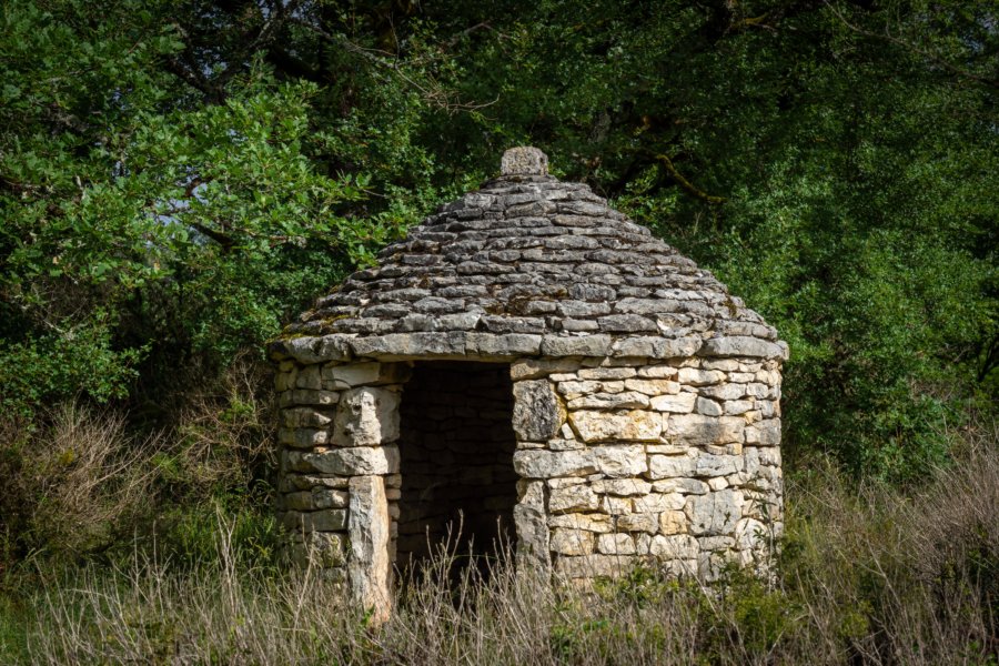 Gariotte, cabane en pierres sèches