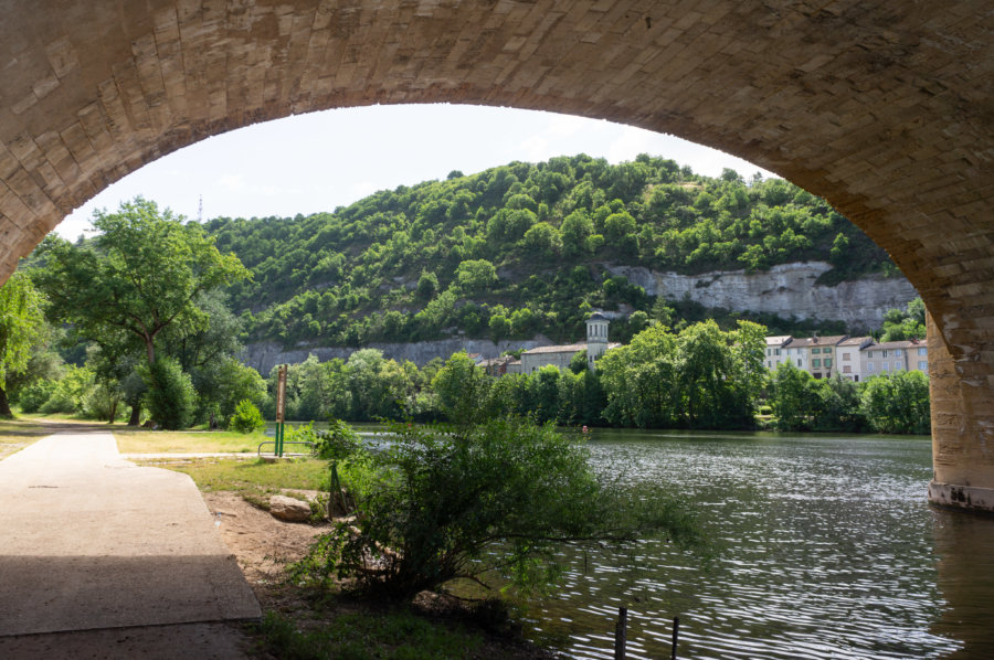 Berges du Lot à Cahors