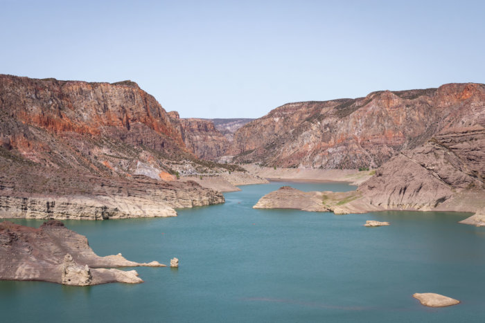 Cañon del Atuel en Argentine