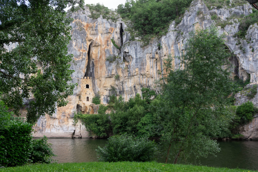 Château des Anglais, Bouziès, Lot