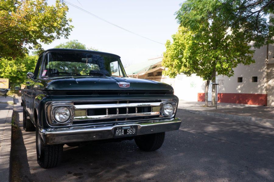 Grosse voiture à San Rafael, Argentine