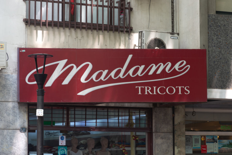 Enseigne Madame Tricots