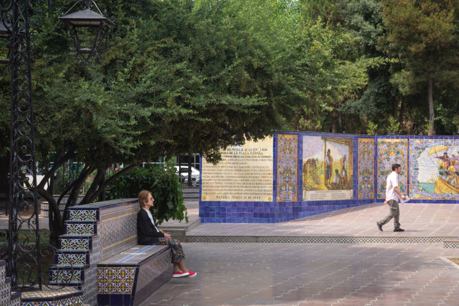 Place d'Espagne à Mendoza