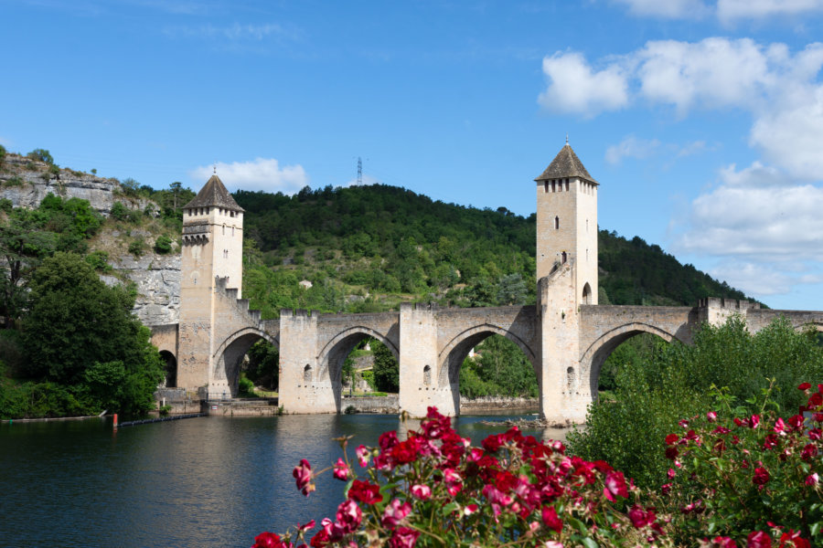 Pont Valentré à Cahors, Lot