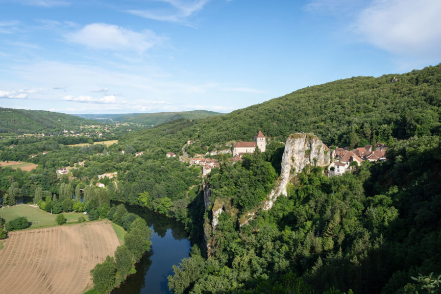 Rocher de Saint-Cirq-Lapopie