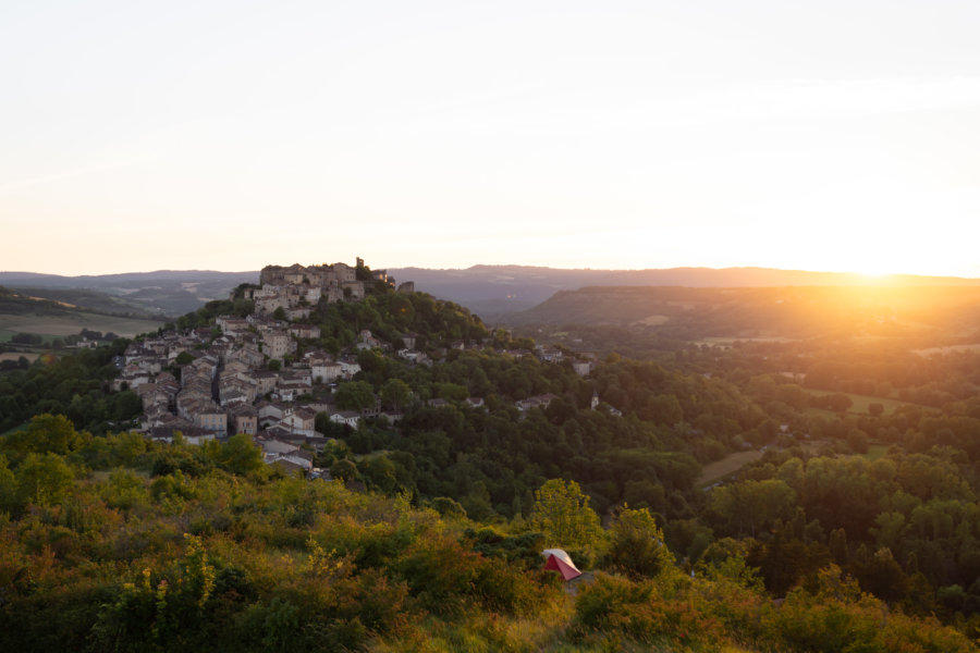 Bivouac de rêve à Cordes-sur-Ciel