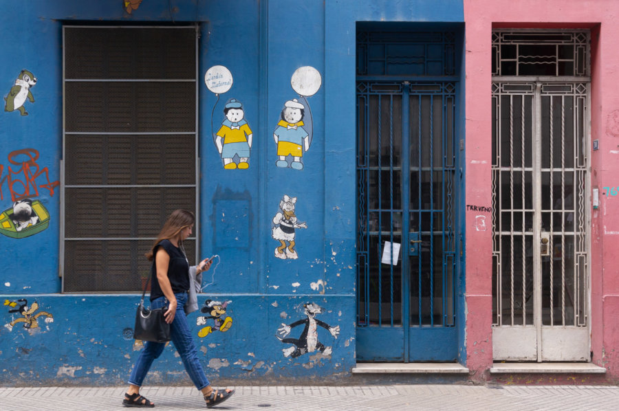 Rue de Rosario, Argentine