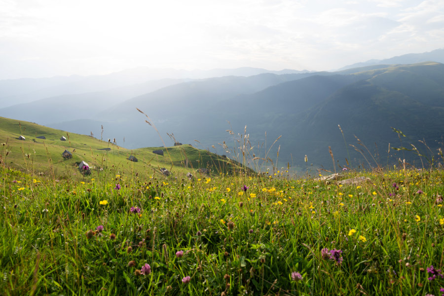 Granges de Grascoueou : randonnée l'été dans les Pyrénées