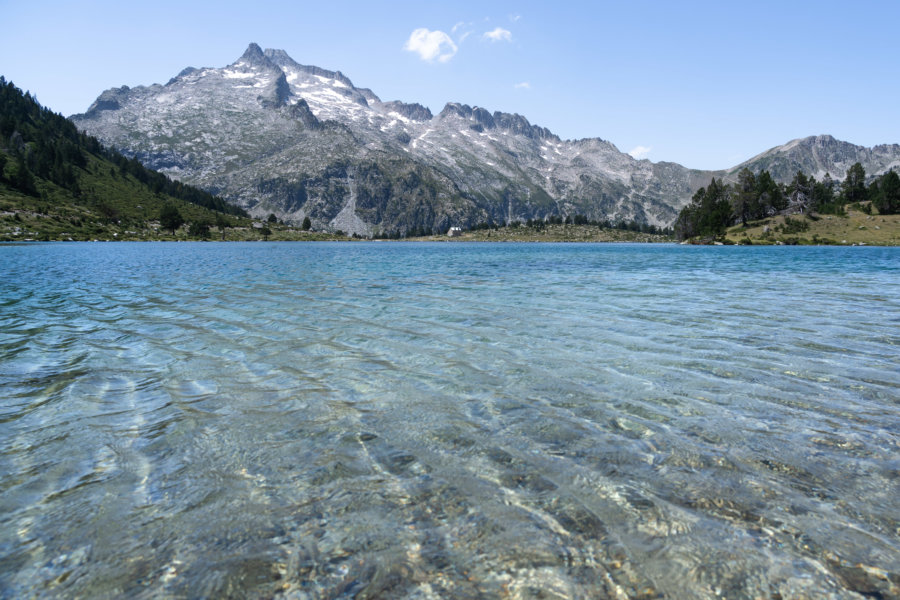 Lac d'Aumar dans la réserve du Néouvielle