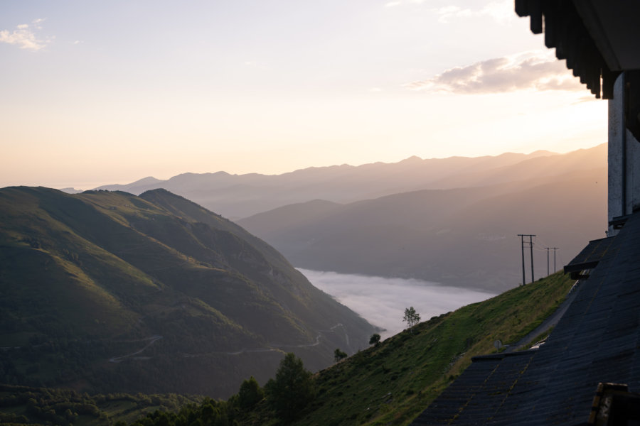 Lever de soleil à Saint-Lary-Soulan