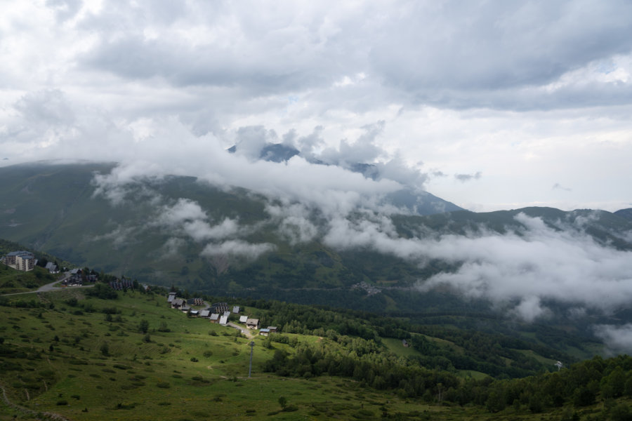 Nuages au Pla d'Adet, Saint-Lary-Soulan