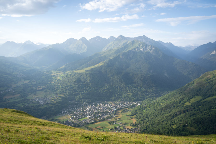 Village de Saint-Lary-Soulan, Hautes-Pyrénées l'été