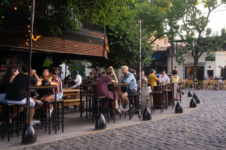 Happy hour dans un bar de Palermo Soho