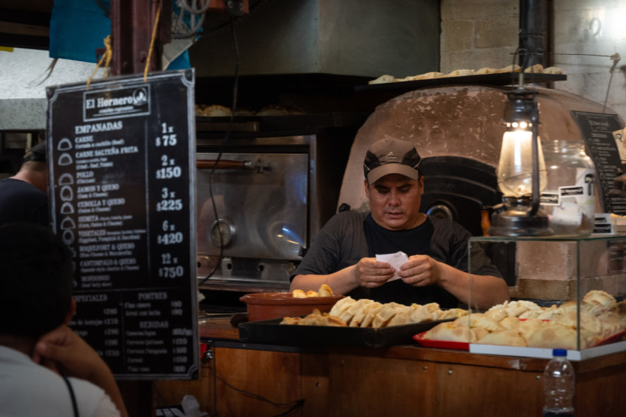 El Hornero : empanadas au marché de San Telmo